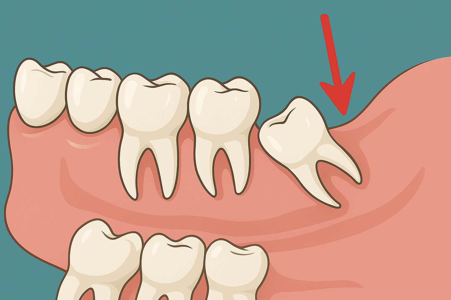 Can Wisdom Teeth Cause Tooth Misalignment Years Later?
