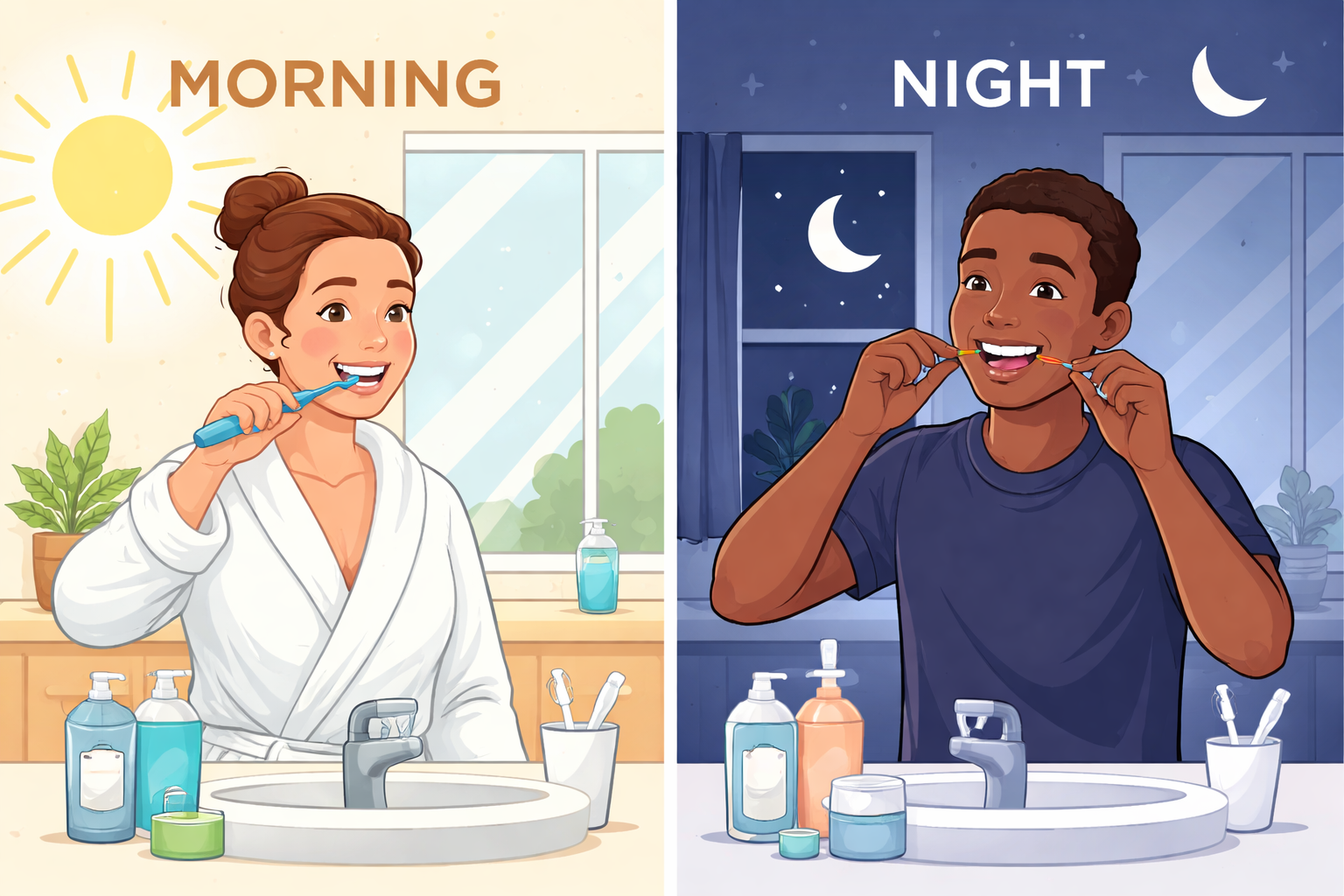 Featured image for Morning vs. Night Oral Care: What Experts Recommend