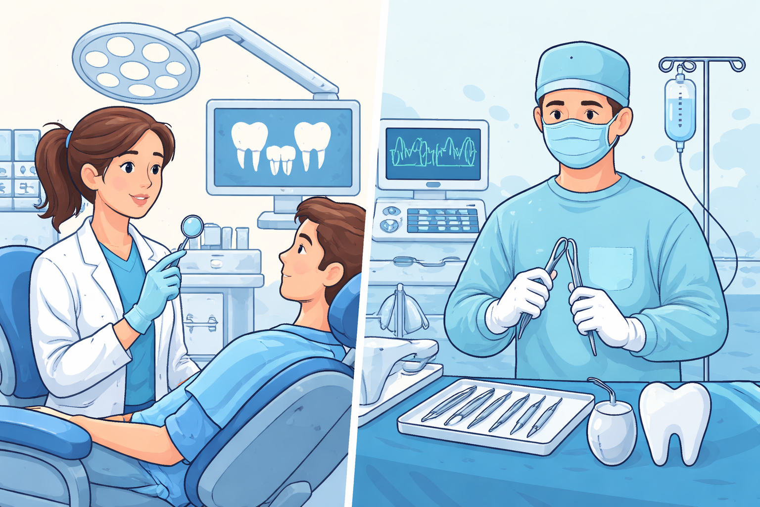 Featured image for Wisdom Tooth Extraction: Dentist vs. Oral Surgeon