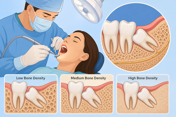 Featured image for How Bone Density Affects Wisdom Tooth Removal Surgery